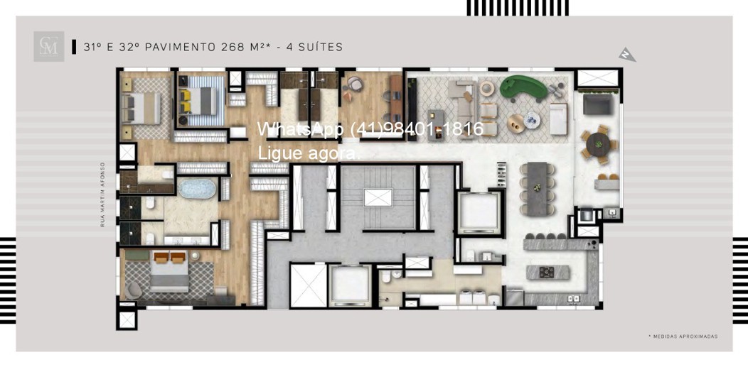 Apartamento com 4 Quartos à Venda, 509,06 m² - Foto 31