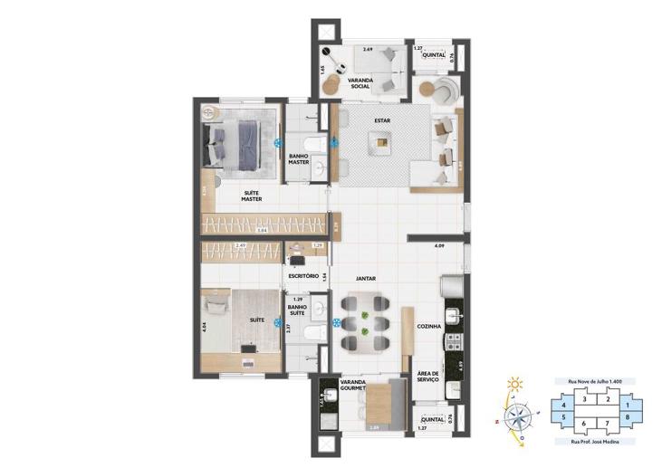 Apartamento com 1 Quarto à Venda, 47,00 m² - Foto 14