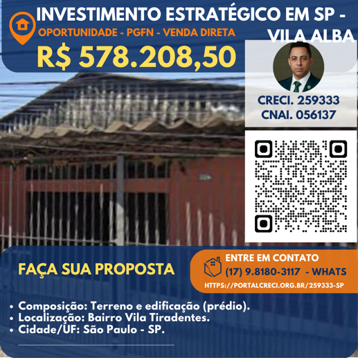 Terreno à Venda, 492,30 m² - Foto 1