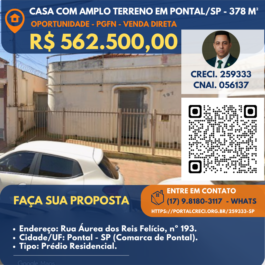 Terreno à Venda, 378,00 m² - Foto 1