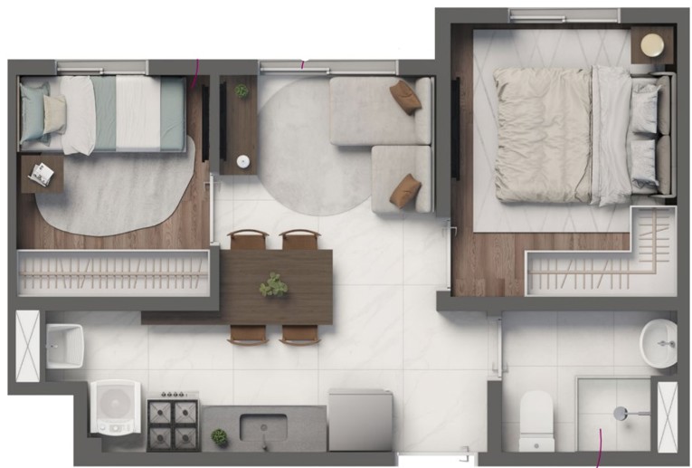 Apartamento com 2 Quartos à Venda, 24,00 m² - Foto 10