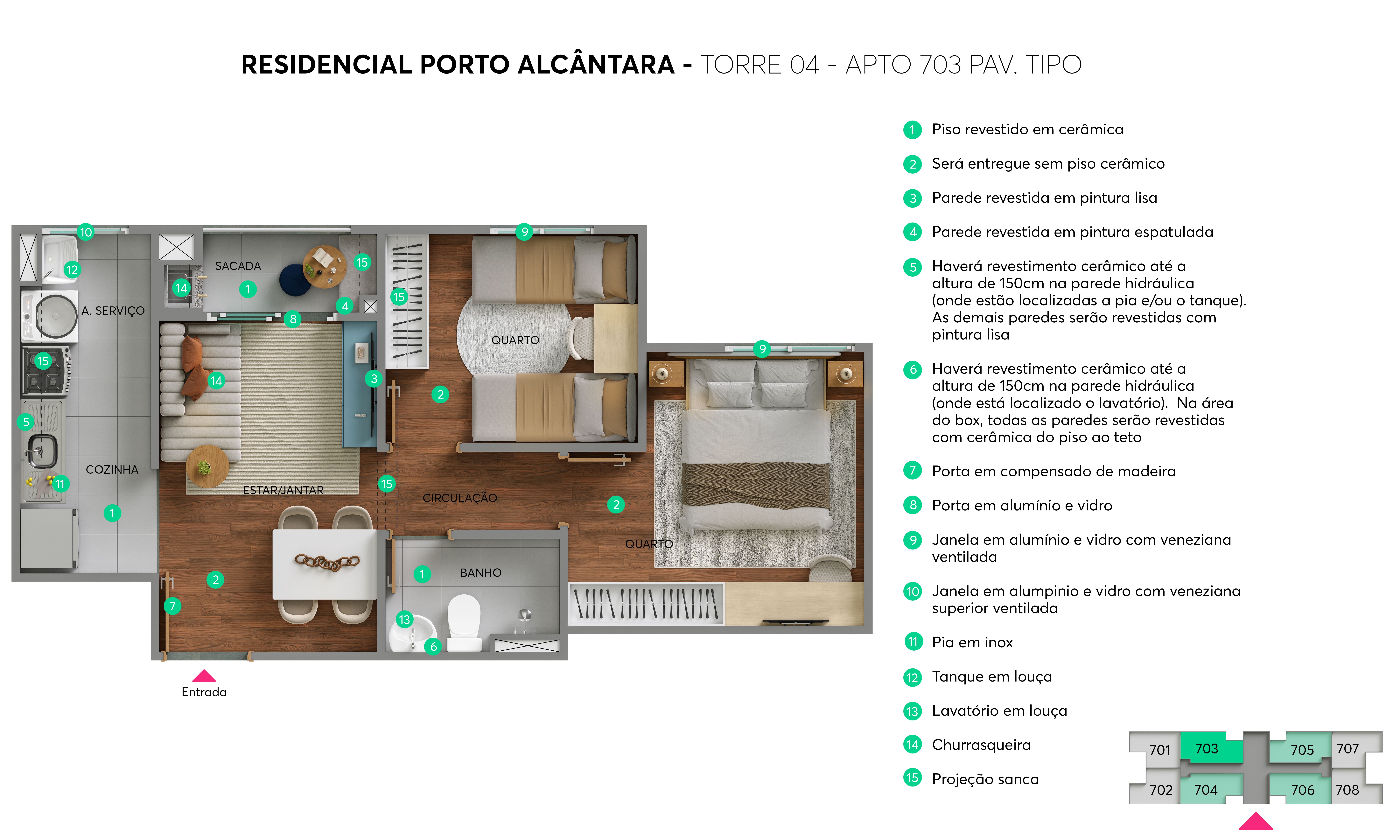 Apartamento com 2 Quartos à Venda, 43,00 m² - Foto 18
