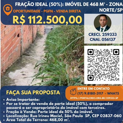 Terreno à Venda, 468,00 m² - Foto 2