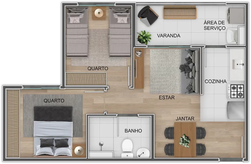 Apartamento com 2 Quartos à Venda, 45,00 m² - Foto 10