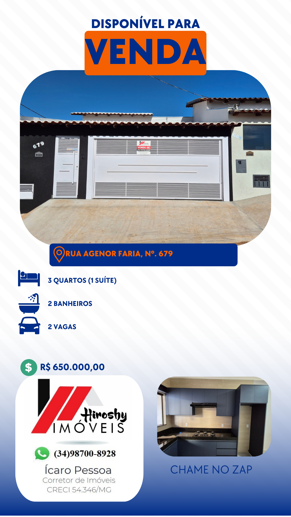 Casa com 3 Quartos à Venda, 220,00 m² - Foto 1
