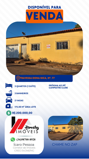 Casa com 3 Quartos à Venda, 175,00 m² - Foto 1